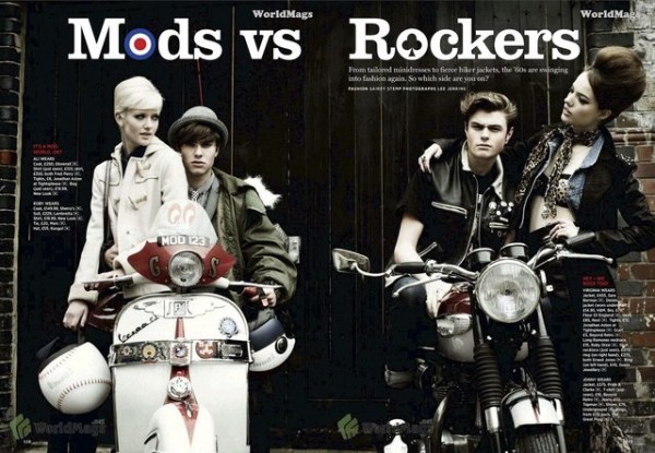 Mods and Rockers 1960