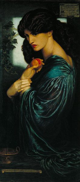 Proserpina by Dante Gabriel Rossetti.