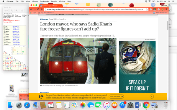 Sadiq Train Fares