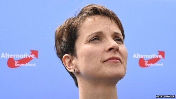 AFD Leader Frauke Petry at bbc.com