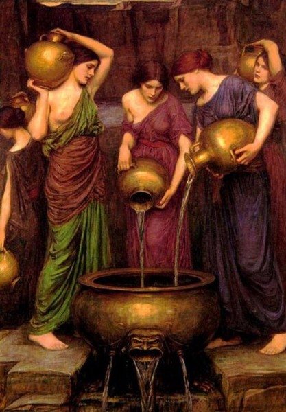 Aquarius feeds group needs. Twitter @frome_maude by J.W. Waterhouse